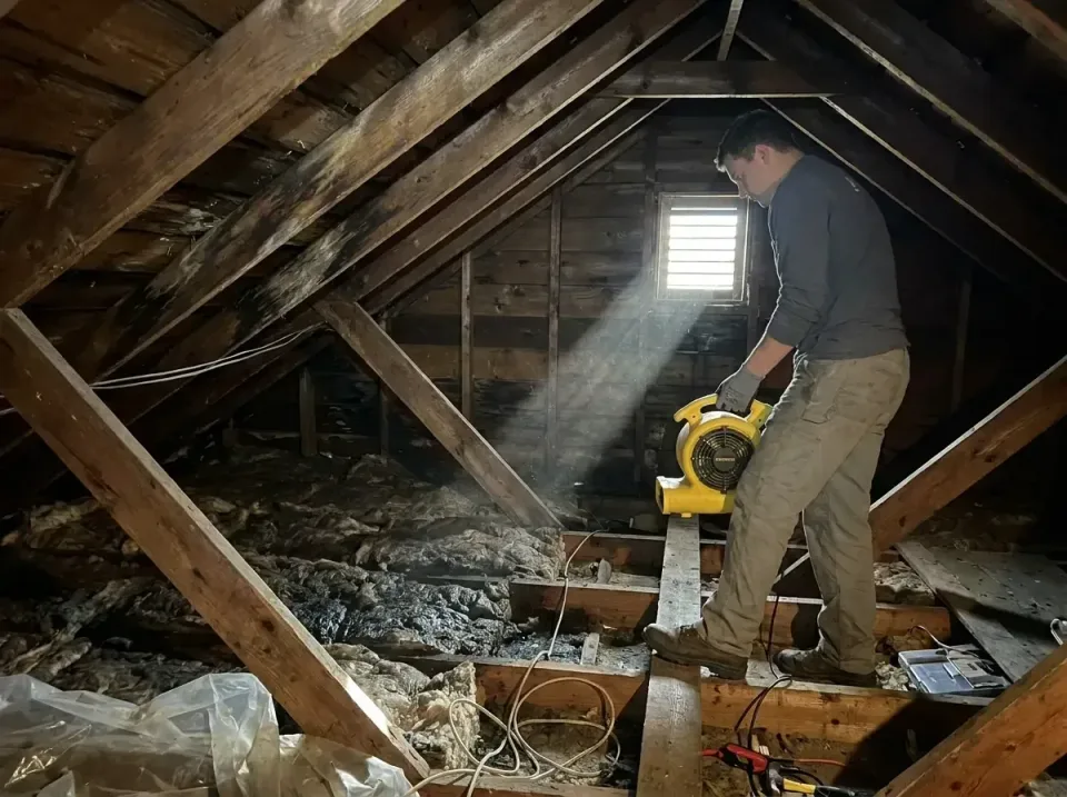 attic-water-damage-drying-proc-007 — frequently asked questions, Emergency Water Extraction & 24/7 Flood Response in Meraux,…
